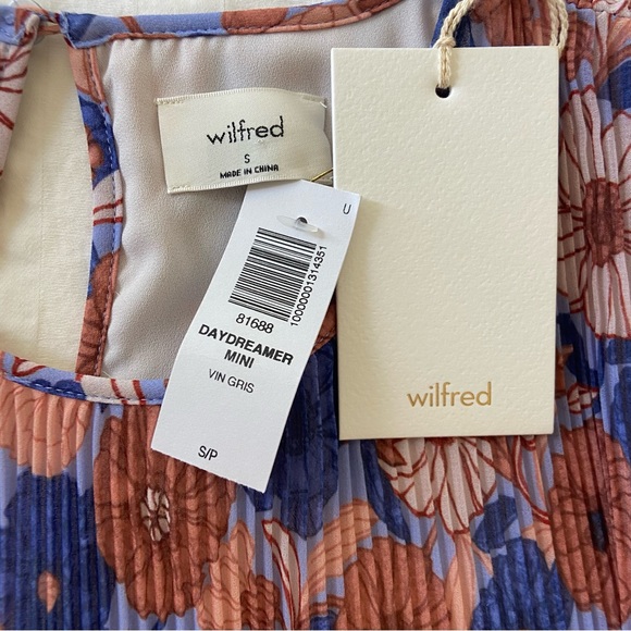 Aritzia Wilfred Retro Floral Daydreamer Mini Dress - Picture 7 of 16